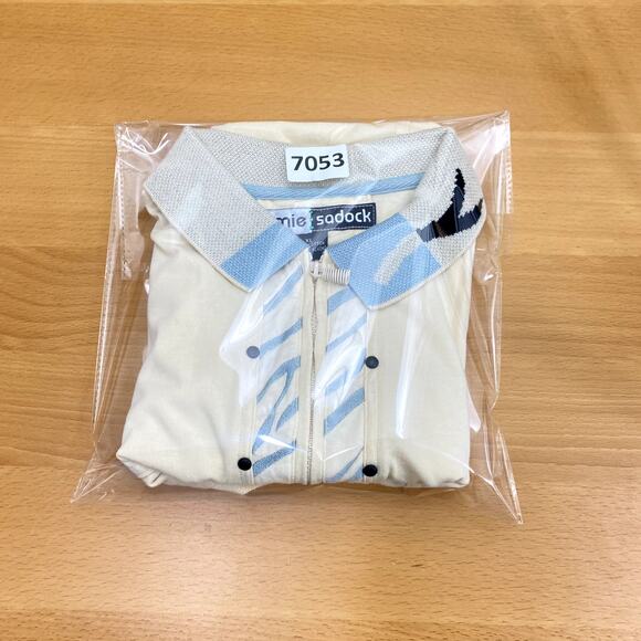 Jamie Sadock Tank Top Women's XL Beige Sleeveless Zipper Collared Golf Top - Picture 8 of 8